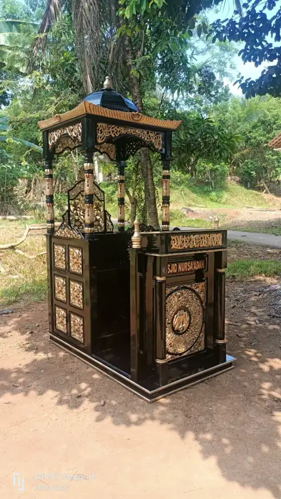 Mimbar masjid kubah 10