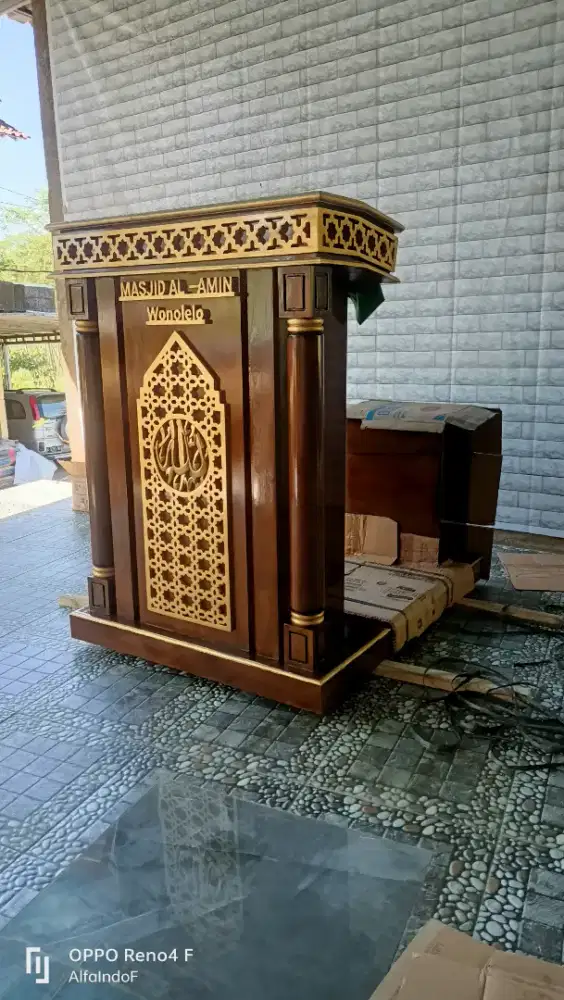 Mimbar masjid minimalis 13