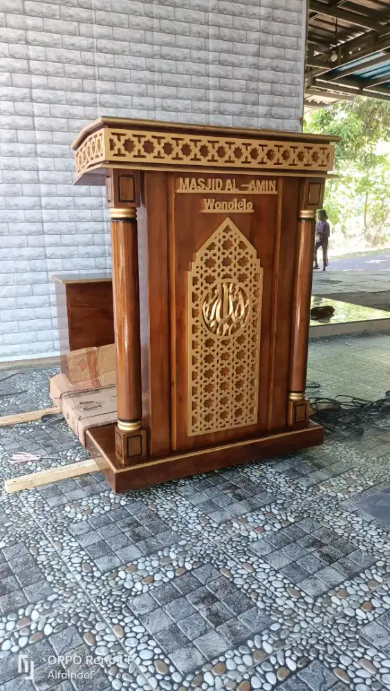 Mimbar masjid minimalis 14