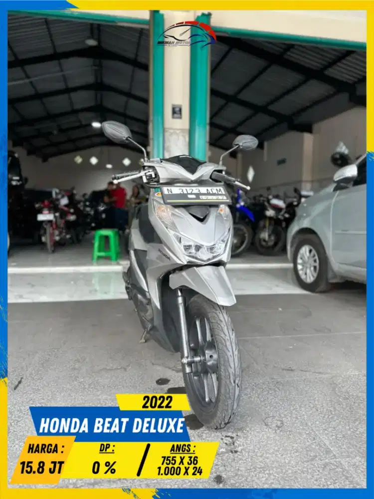HONDA BEAT DELUXE 2022 BEKAS RASA BARU HIKMAH MOTOR KEPUH MALANG