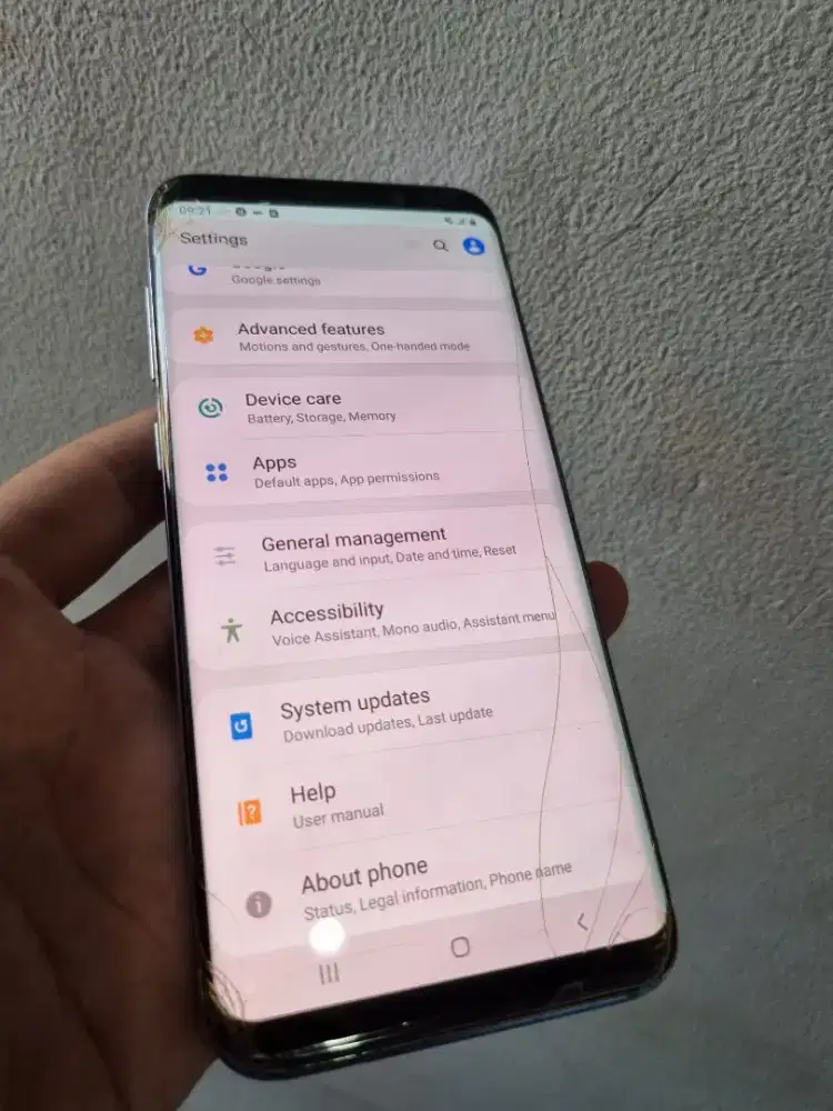 Samsung s8plus 4/64 minus