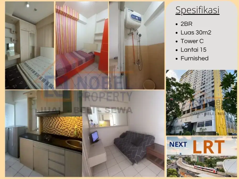 Disewakan Apartemen Menteng Square 2BR Furnished Jakarta Pusat