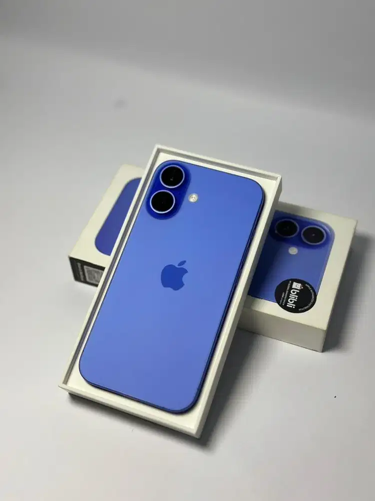 Iphone 16 128 gb Blibli Ultramarine Like New!