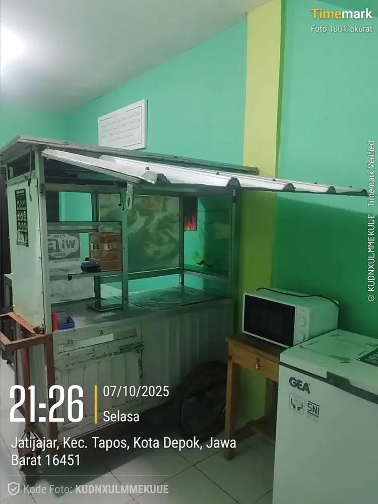 Dijual Gerobak Gorengan Gerobak kuliner