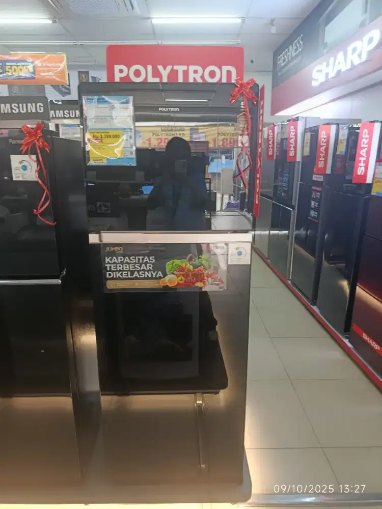 Kulkas polytron PRW 29MNX 230L cicilan tanpa DP