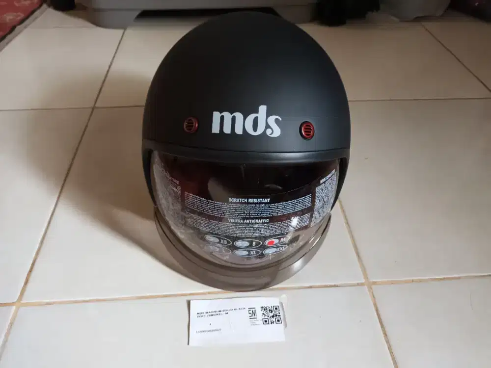 Helm MDS Magnum Retro Solid Original