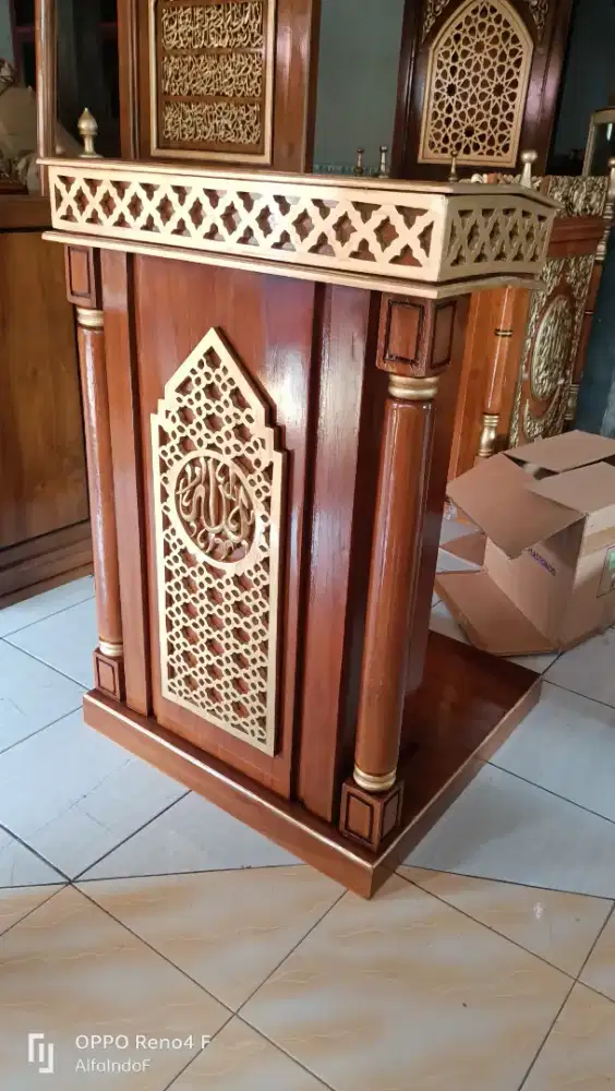 Mimbar masjid minimalis 24