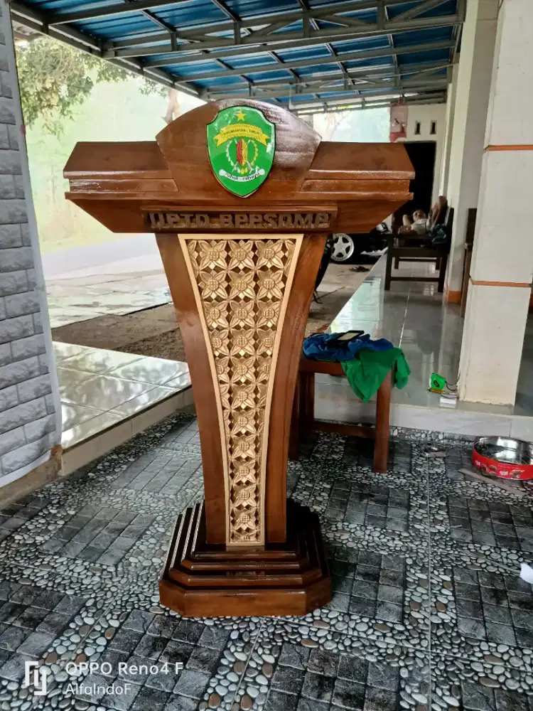 Mimbar masjid podium 27