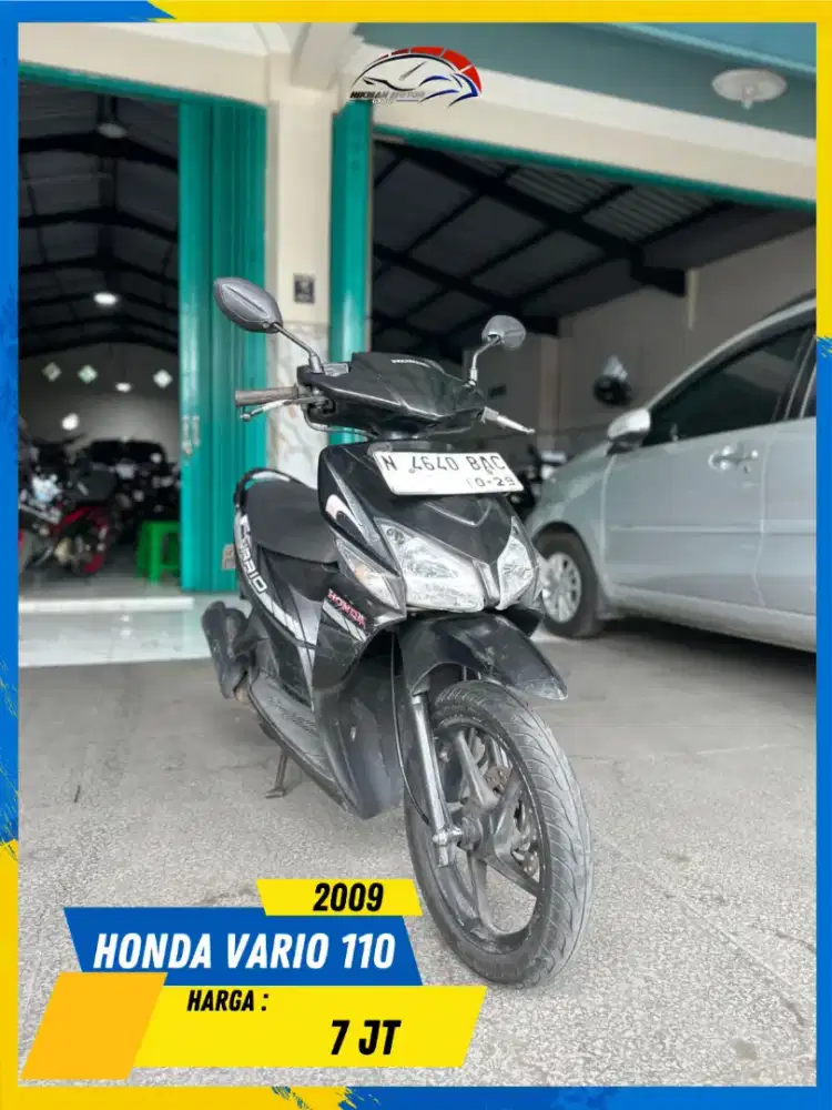 HONDA VARIO 110 2009 MURAH POLL MASZEEHH HIKMAH MOTOR KEPUH MALANG