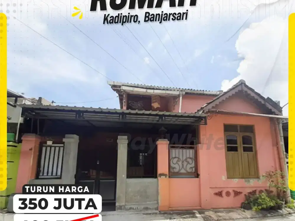 Dijual Rumah Harga Murah Siap Huni Di Kadipiro Solo