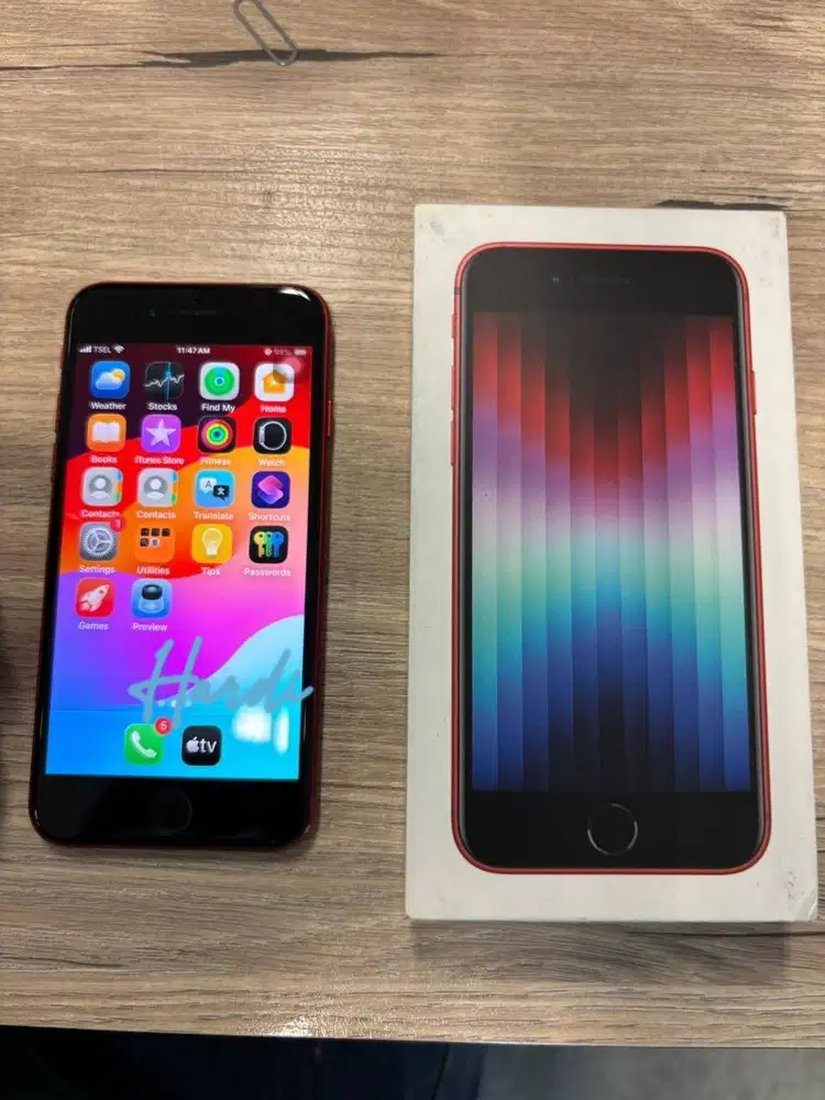 iphone SE 2022 (gen 3) 256 GB Red