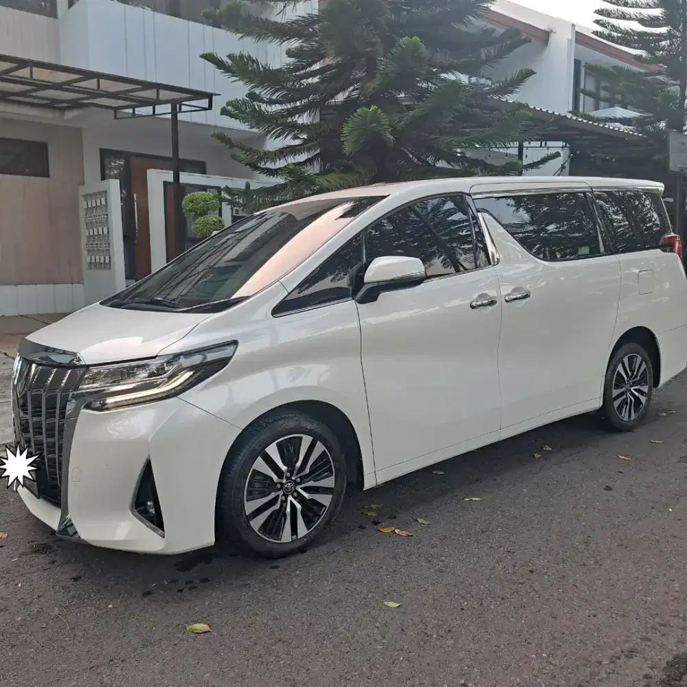Jual Alphard 2017. Pemakaian pribadi.