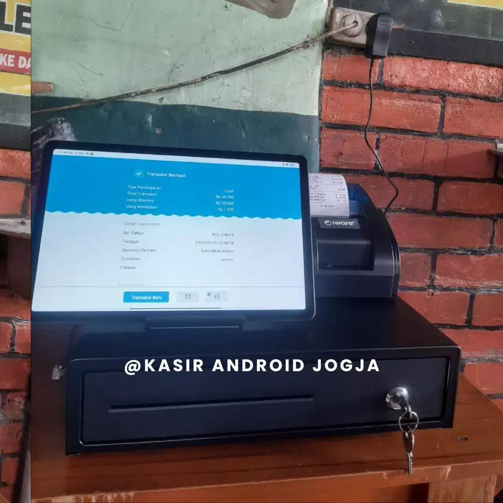 Paket Mesin Kasir Android untuk Toko, Cafe, dan UMKM!