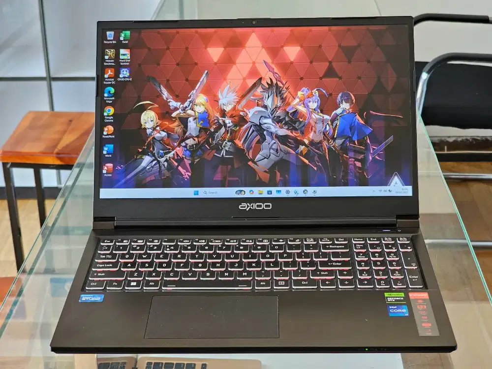 AXIOO PONGO 725 intel Core i7 Gen 12 Ram 16 GB Nvidia RTX 2050 144 Hz
