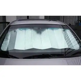 Sun Shield Sunshield Pelindung Panas Dashboard Tirai Kaca Depan Mobil