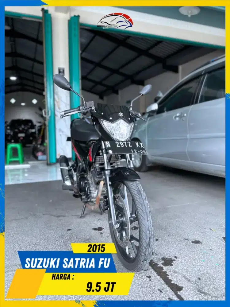 SUZUKI SATRIA FU 2015 MURMER BOSSKU HIKMAH MOTOR KEPUH MALANG