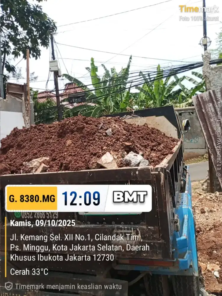 Jasa angkut puing dan sampah