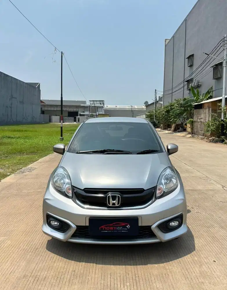 Honda Brio 1.2 E CVT 2017 Automatic ( Silver Metalik )