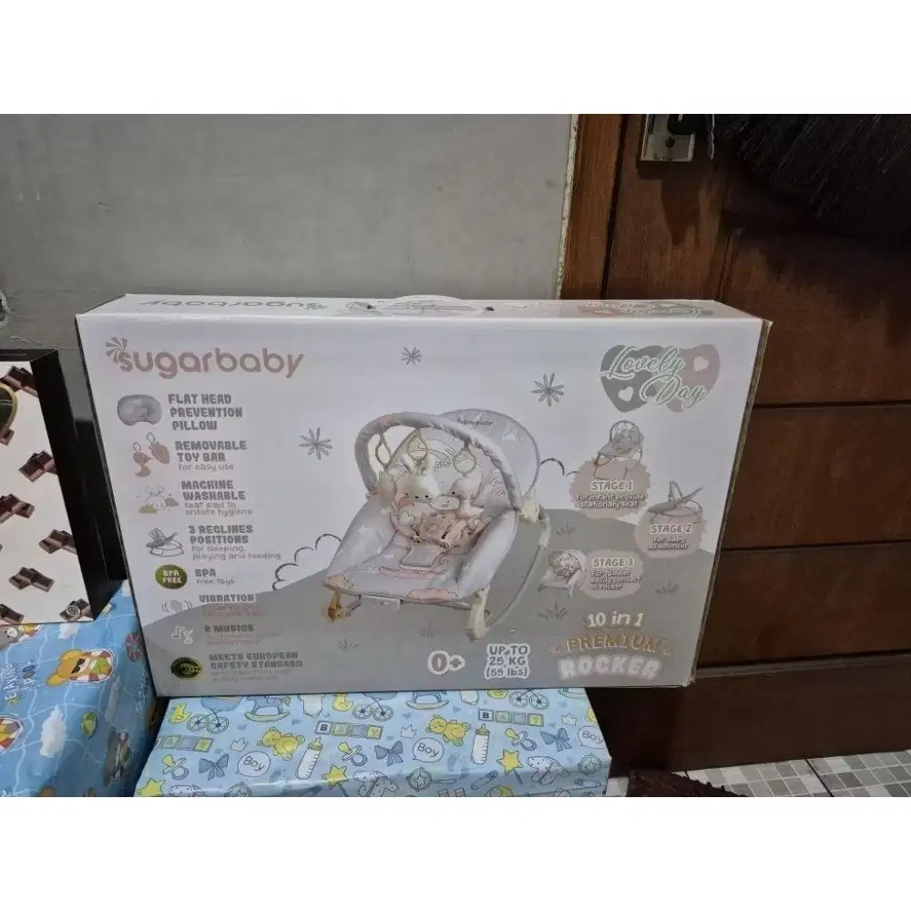 Ex kado masih baru bouncer sugar baby