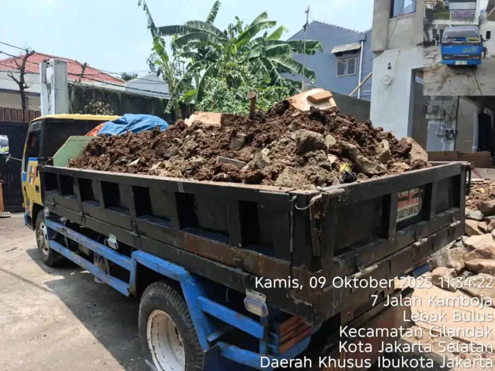 Jasa angkut puing dan buang sampah