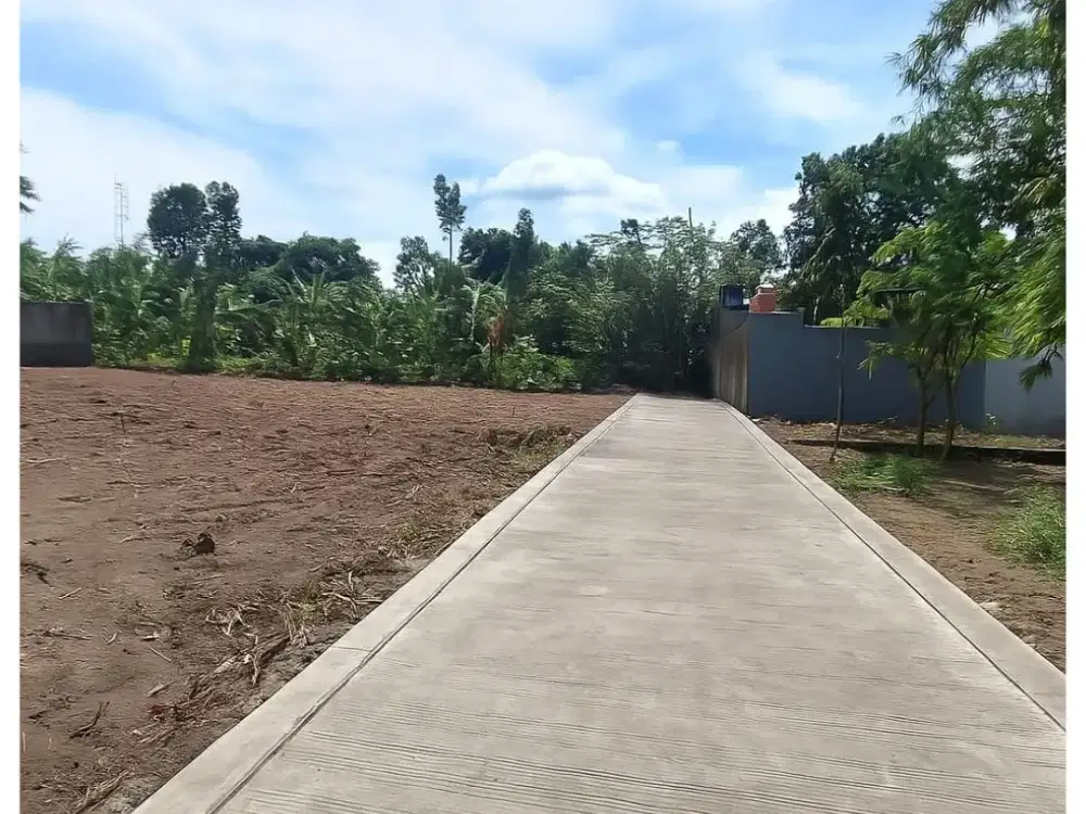 Dijual Tanah Pekarangan 3 Jt-an/meter Dekat Kampus UII Kaliurang