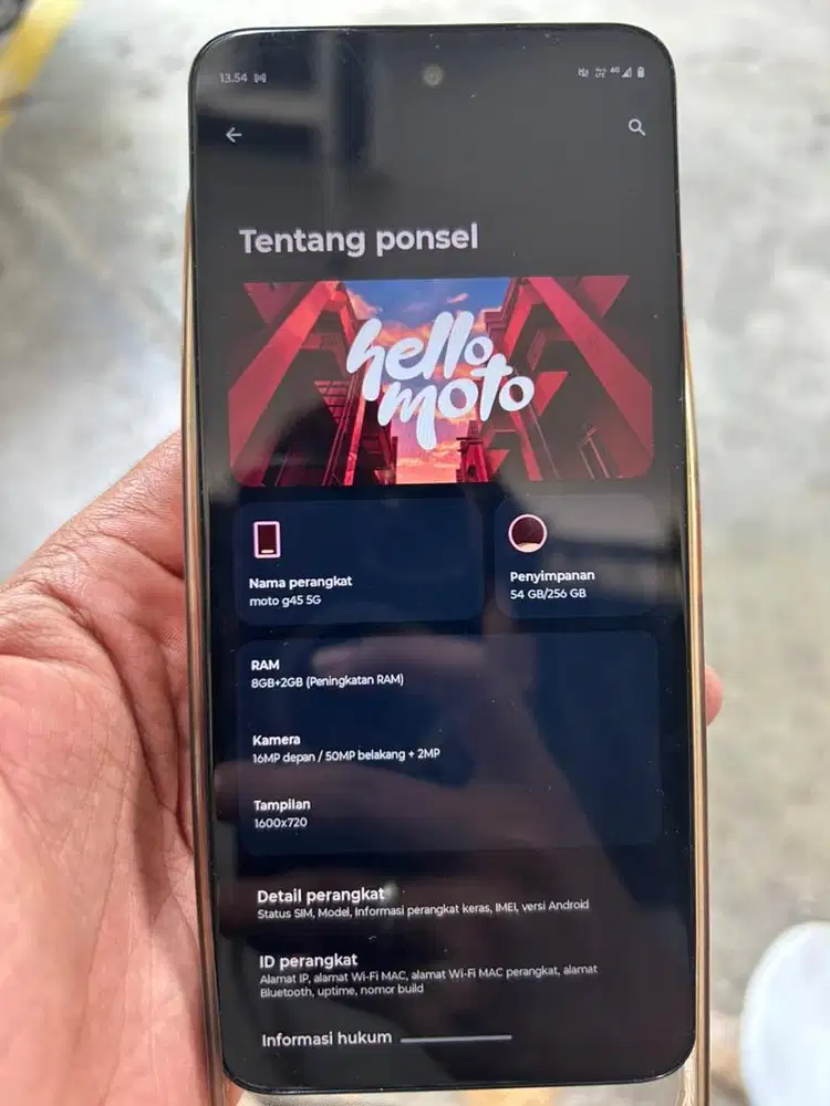 Motorola g45 8+256gb