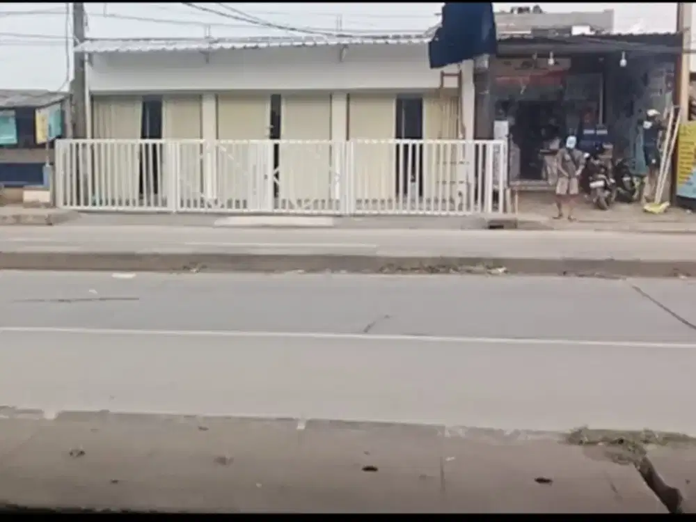 Di Jual Ruko 1 lantai/Tempat Usaha Pinggir Jl Raya Serang km 35