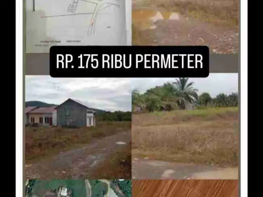 jual Tanah di Malili Luwu timur
Luas 31.863 M 2, sangat cocok untuk perumahan karena dekat dengan perkantoran kota Malili dan hanya sekitar 200-300 meter dari jalan poros Malili.
Sertifikat Hak Milik
Rp. 175 ribu  /M² Nego
