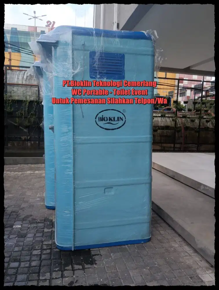 Toilet Fiberglass - Toilet Out Door - Wc Portable -Toilet Proyek