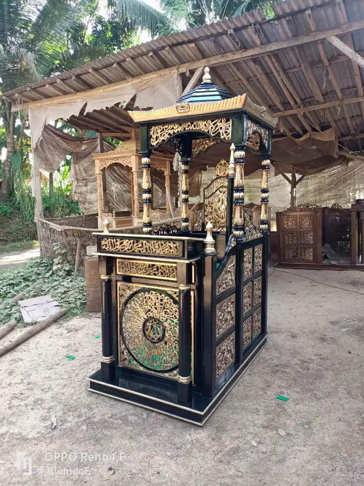 Mimbar masjid kubah 56
