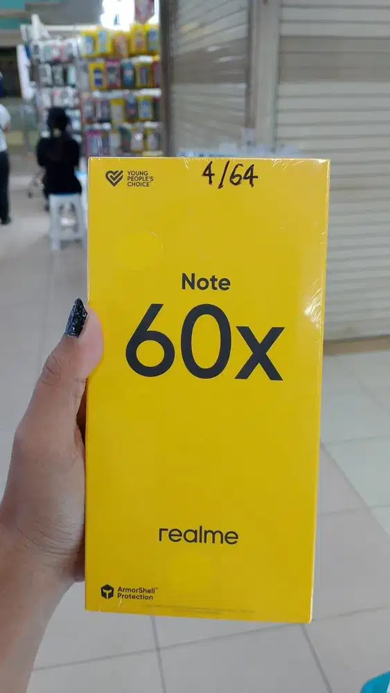 Realme note 60X 4/64 garansj resmi bisa cod