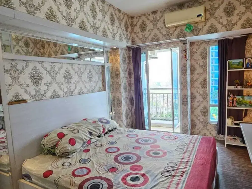 Murah Apartemen Orchard Pakuwon Studio Lantai Rendah View Pool Furnish
