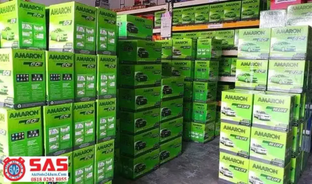 Jual Aki Mobil AMARON Terlengkap di SOLO RAYA
