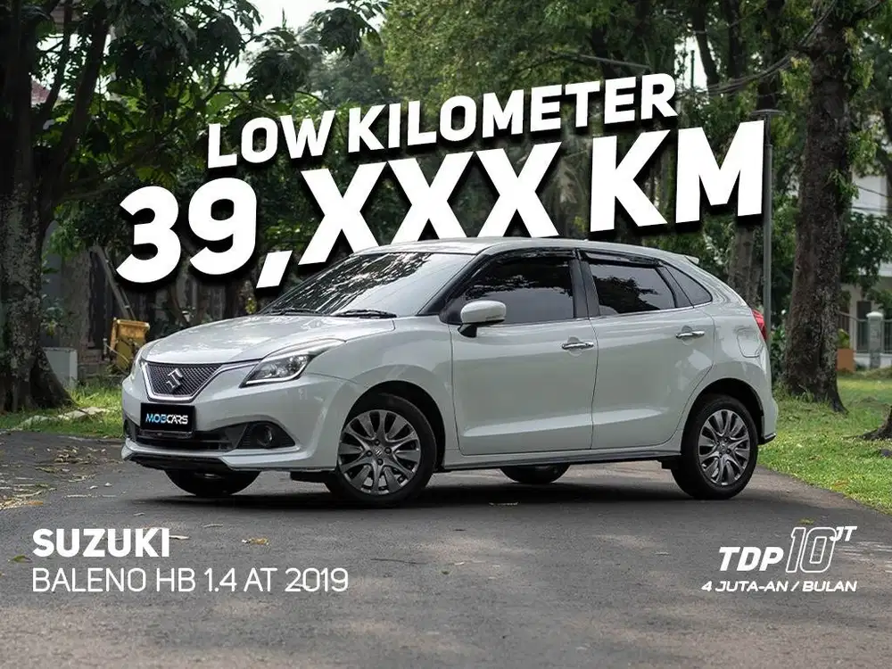 FREE GARANSI MESIN BALENO HATCHBACK 1.4 AT MATIC 2019 PUTIH