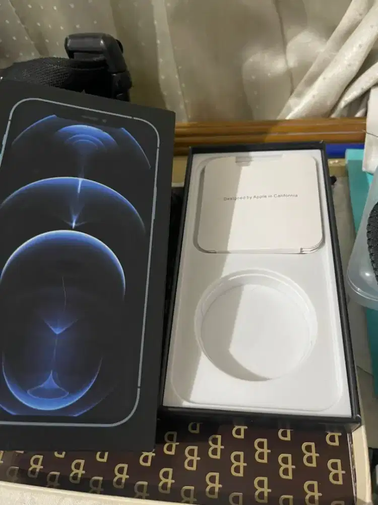 iPhone 12 Promax Pacific Blue - 256gb (Second - INTER)