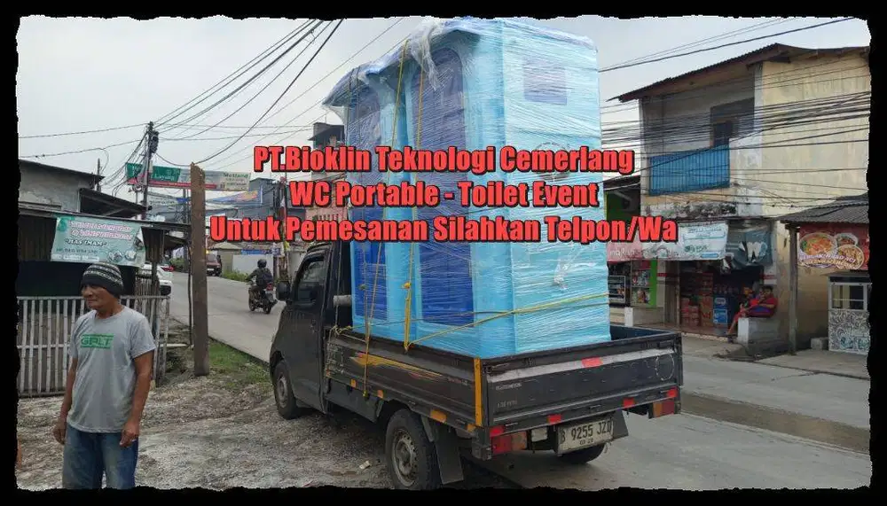 Toilet konser/Toilet Darurat/toilet bencana/Toilet out door