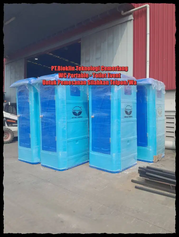 Toilet Fiberglass - Toilet Out Door - Wc Portable -Toilet Proyek