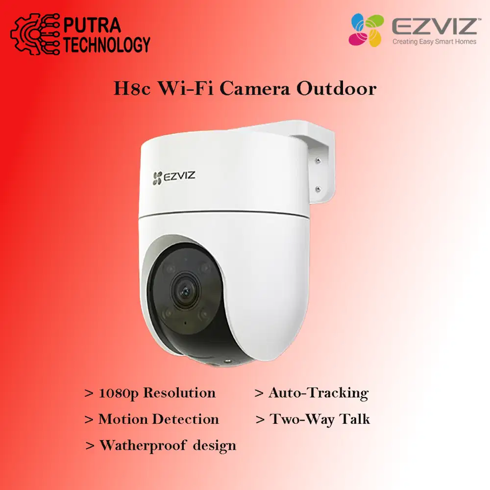 H8c 2K⁺  Pan & Tilt Wi-Fi Camera