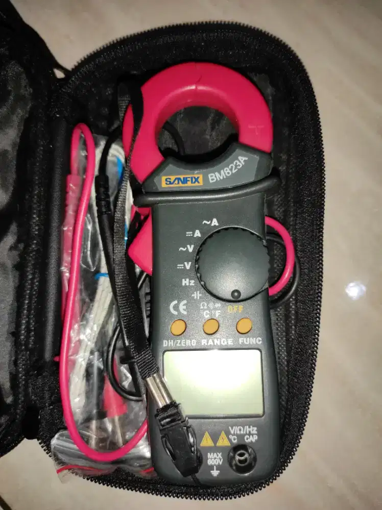 (JUAL) TANG AMPERE SANFIX CLAMP METER DIGITAL