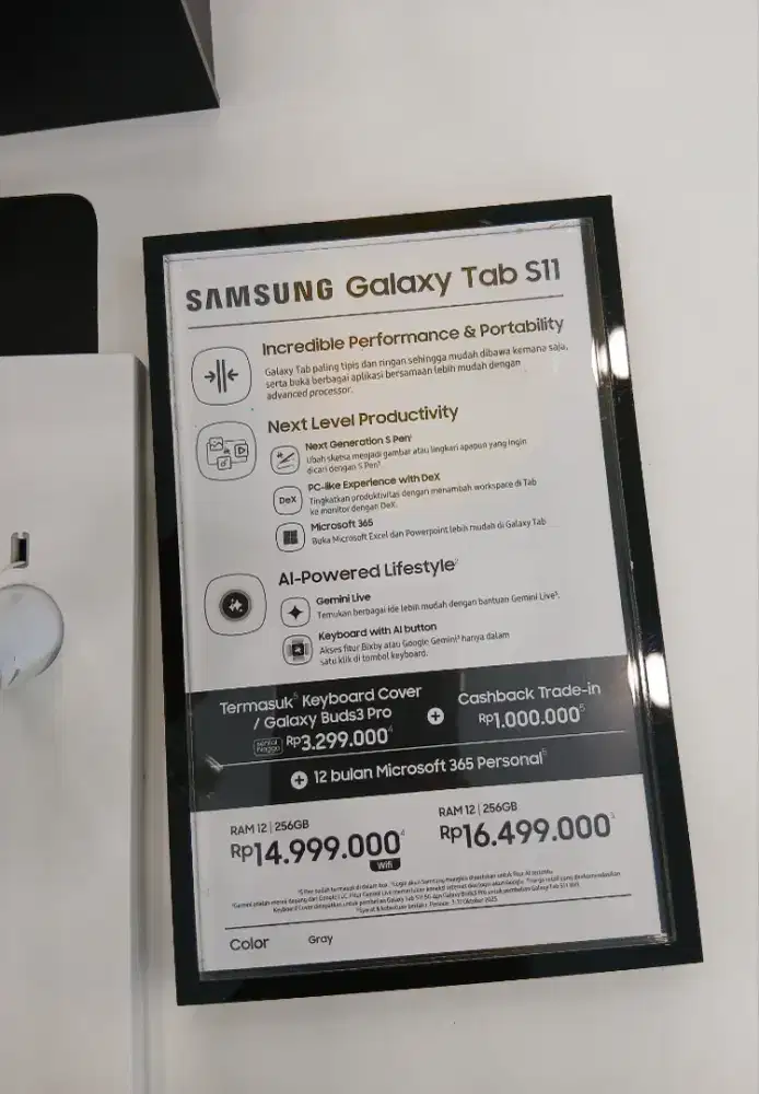 PROMO CICILAN TAB S11 DENGAN INDODANA PAYLATER