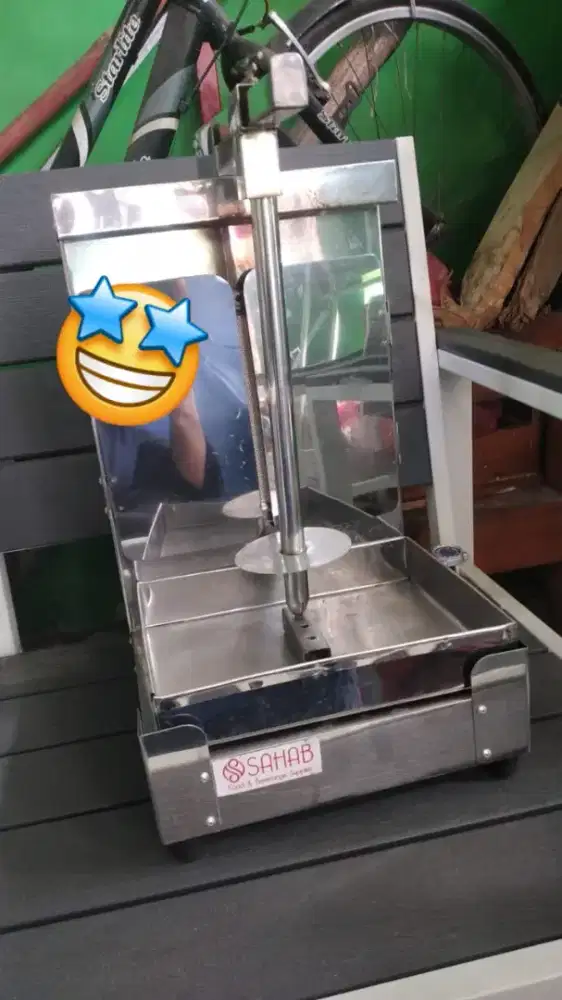 Burner kebab/Alat pemanggang daging untuk kebab