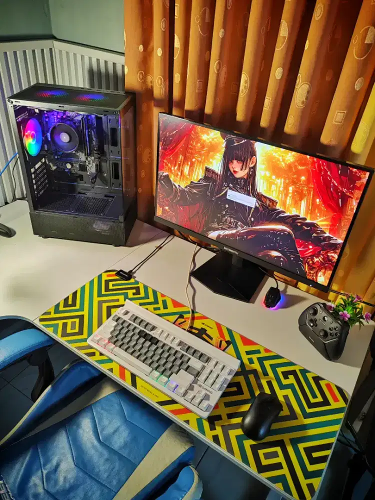 pc murah meriah ryzen 5 4600g / ram 16gb / ssd / hdd