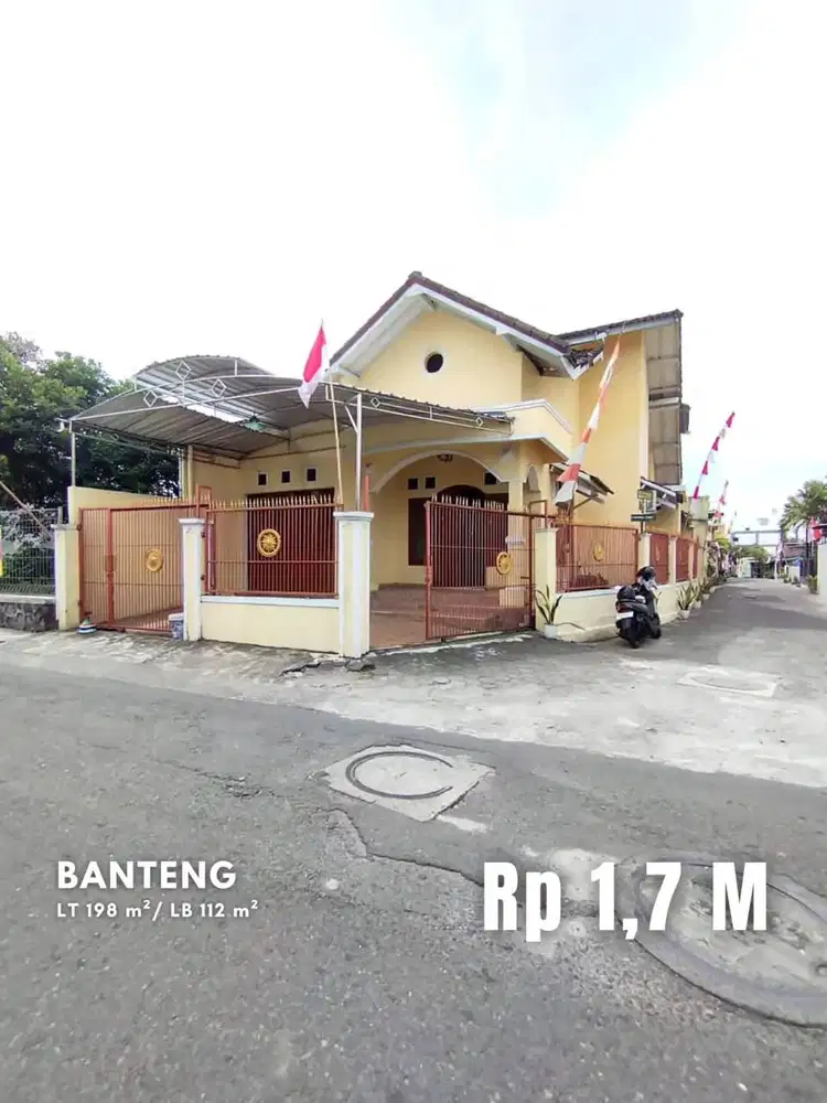 Dijual Rumah Strategis di Banteng dekat Jalan Kaliurang