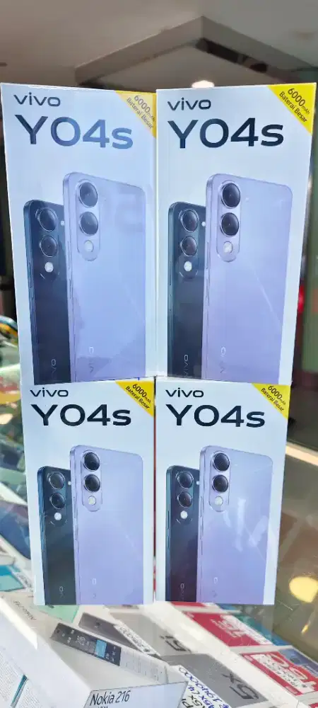 HP VIVO Y04S ram 8/64Gb BARU, SEGEL, ORIGINAL & GARANSI 1tahun
