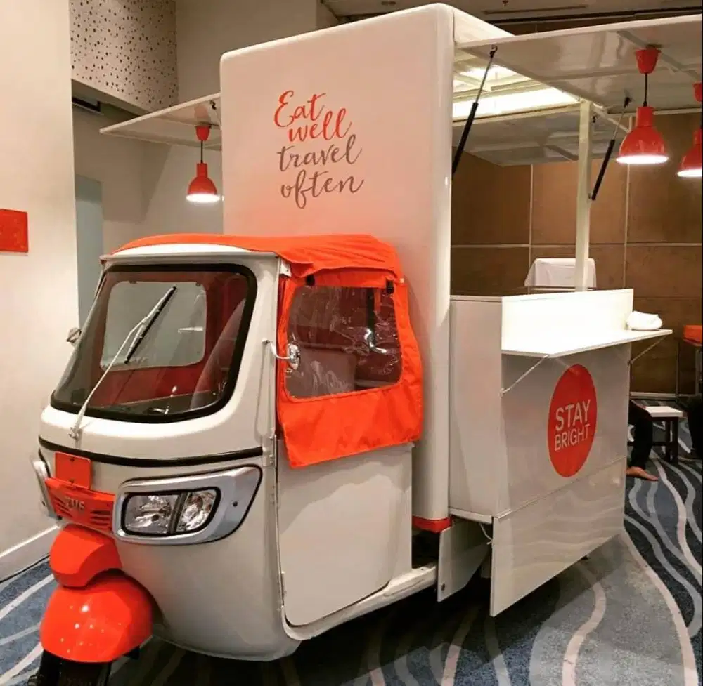 Bajaj TVS moko coffeeshop food truck by Papip Id
