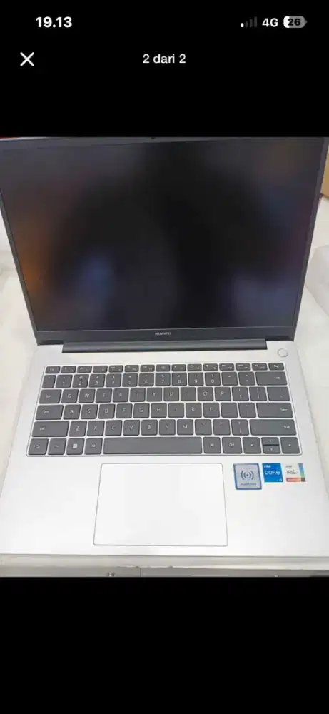 DIJUAL LAPTOP HUAWEI MATEBOOK D14 Gen 12 RAM 8GB/SSD512GB