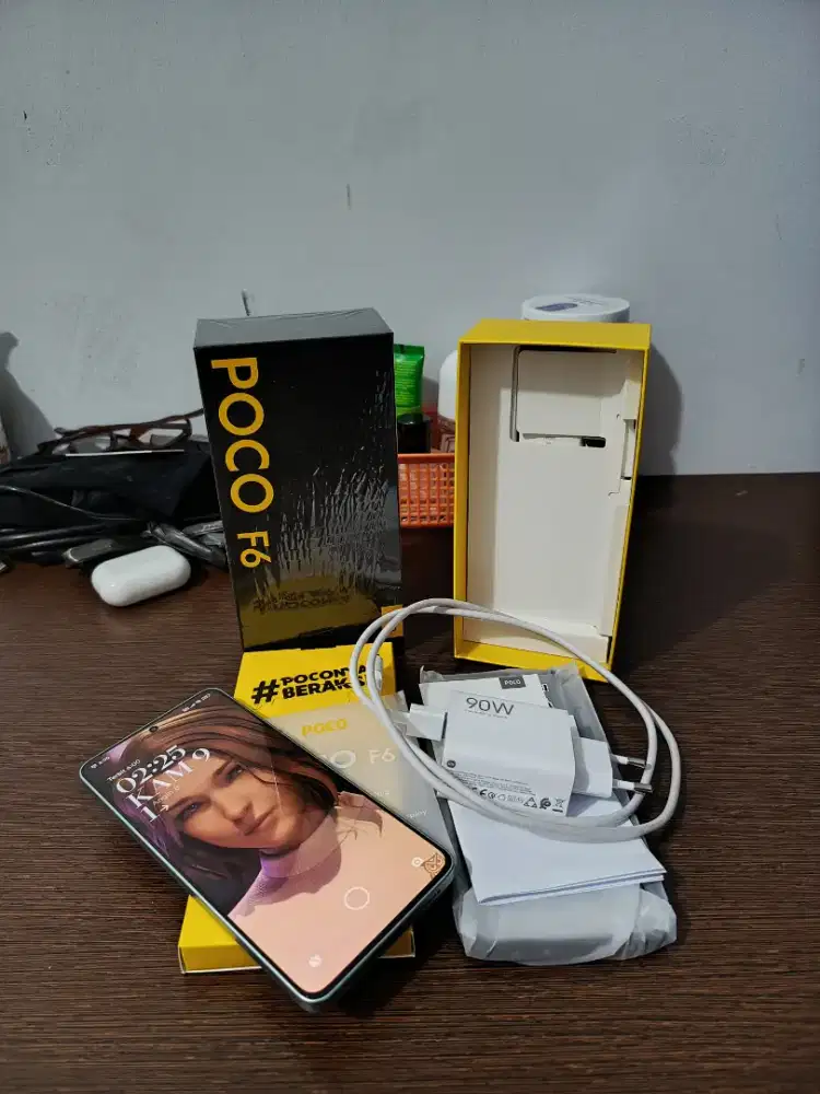 POCO F6 Green (8/256GB) — Kondisi Super Mulus