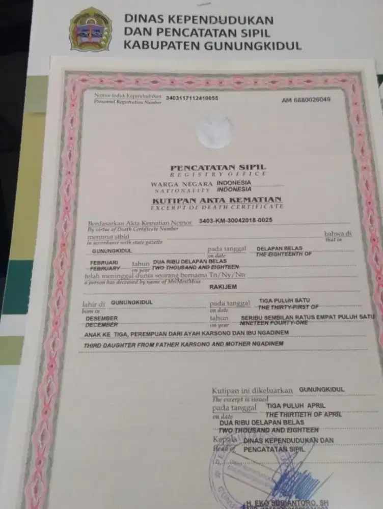 Biro jasa dokumen nikah