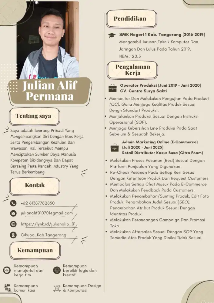 Sedang Mencari Sebuah Pekerjaan