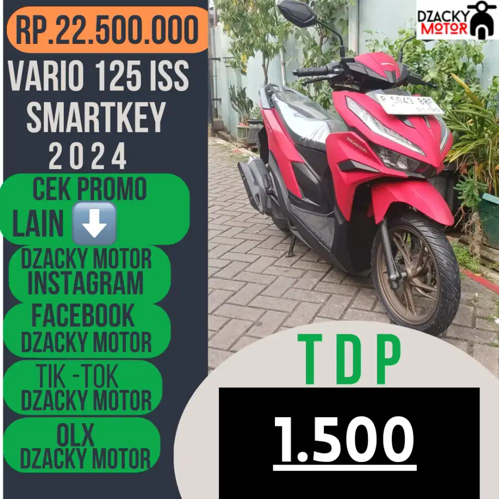 VARIO 125 CBS ISS KYLES 2024 SECOND LIKE NEW DP PROMO